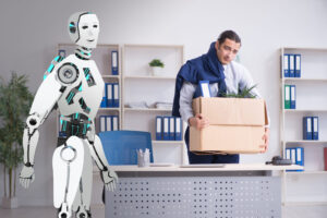 AI bot replacing humans